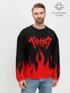 Мужской свитшот базовый / Берсерк огонь.