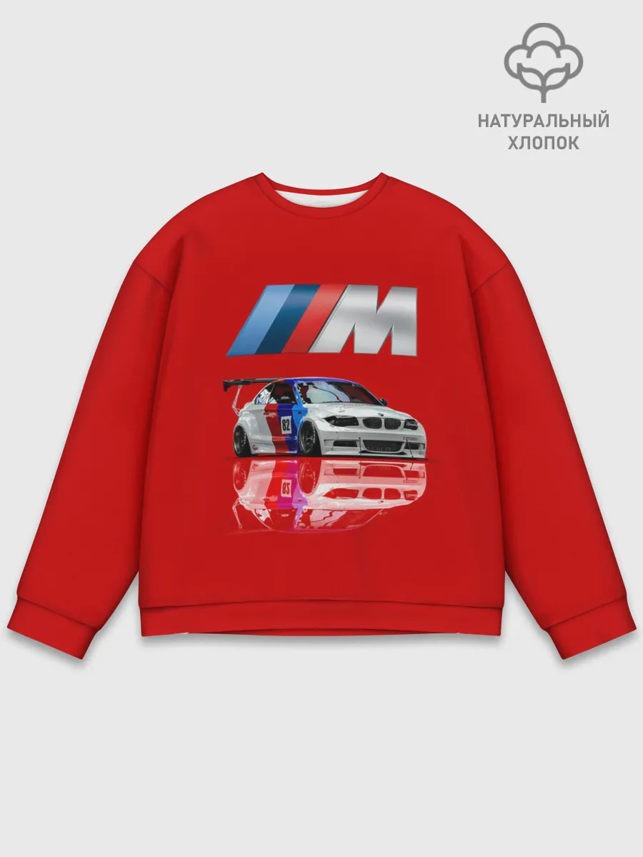 Мужской свитшот базовый / МКА ПУШКА ГОНКА