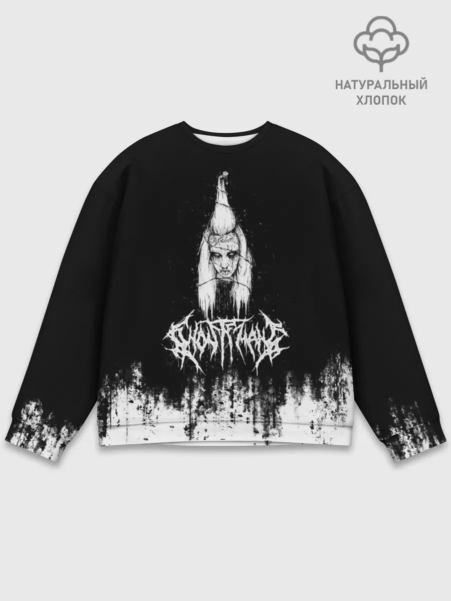 Мужской свитшот базовый / GHOSTEMANE Hip-Hop Grunge | Гостмейн