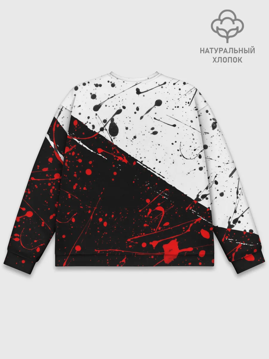 Мужской свитшот базовый / Berserk: Черная маска