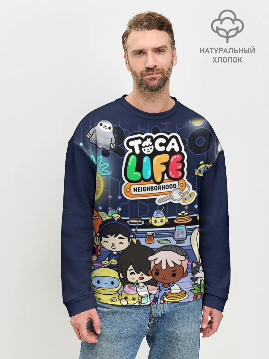 Мужской свитшот базовый / TOKA LIFE ПЕРСОНАЖИ