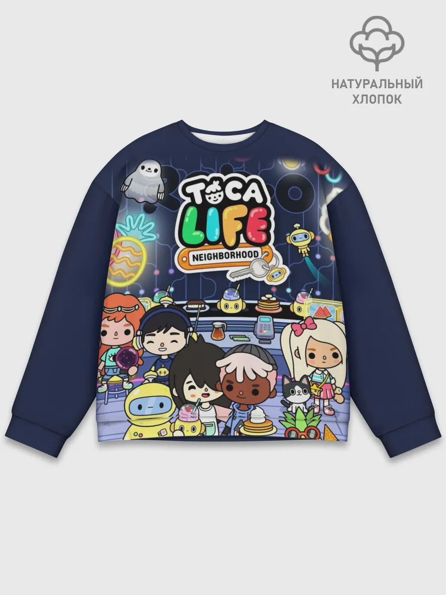 Мужской свитшот базовый / TOKA LIFE ПЕРСОНАЖИ