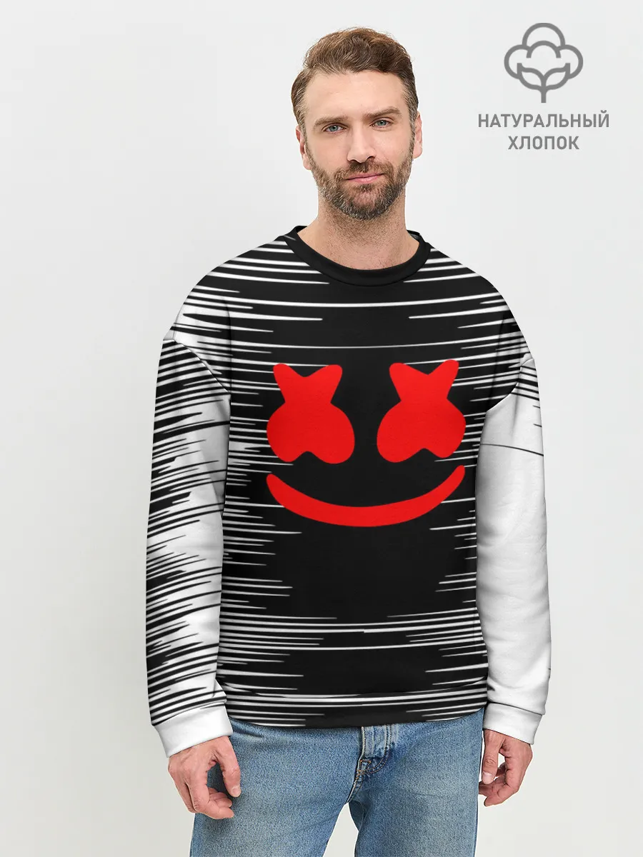 Мужской свитшот базовый / MARSHMELLO MELT / МАРШМЕЛЛО,