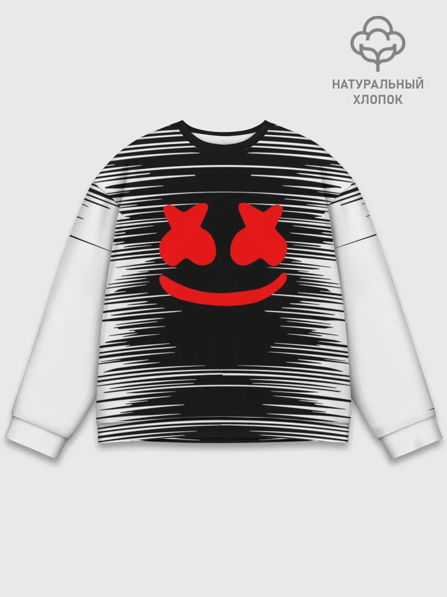 Мужской свитшот базовый / MARSHMELLO MELT / МАРШМЕЛЛО,