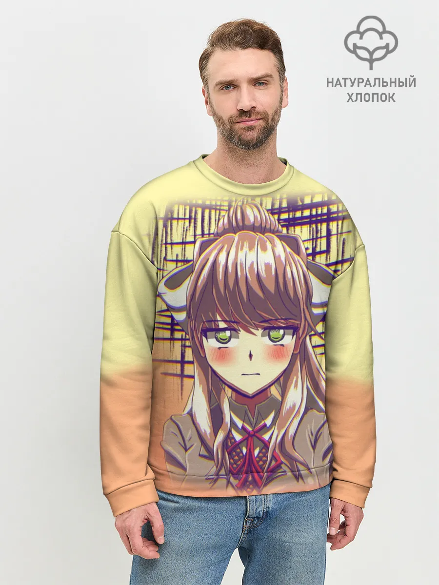 Мужской свитшот базовый / Game Doki Doki Literature Club