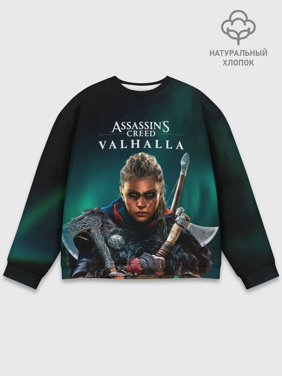 Мужской свитшот базовый / Assassins Creed, Valhalla