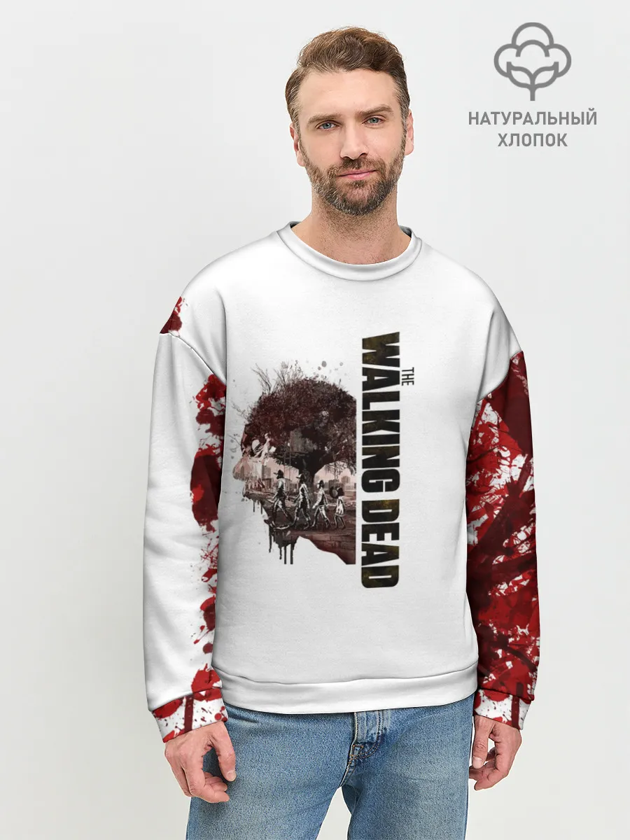 Мужской свитшот базовый / Ходячие Мертвецы 11