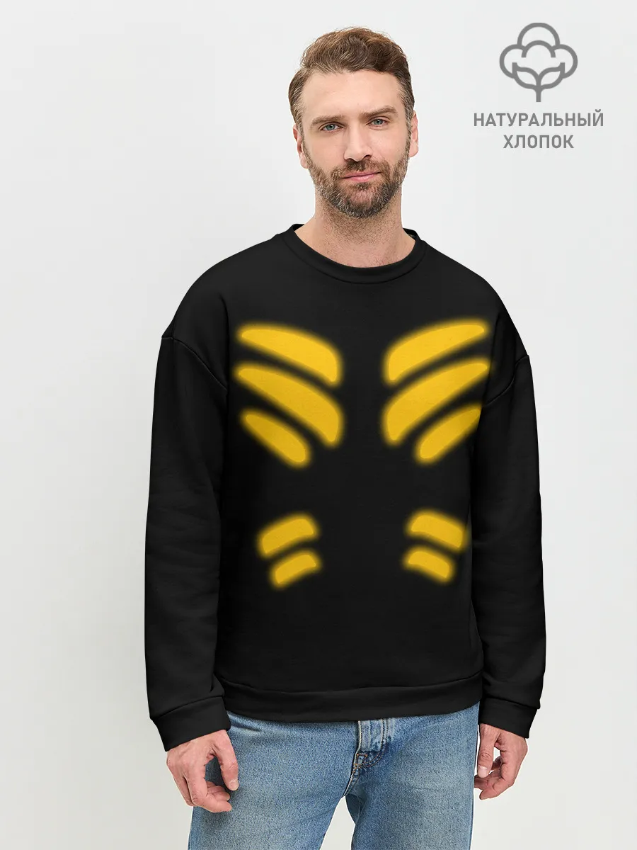 Мужской свитшот базовый / Тело Геноса | One Punch-Man