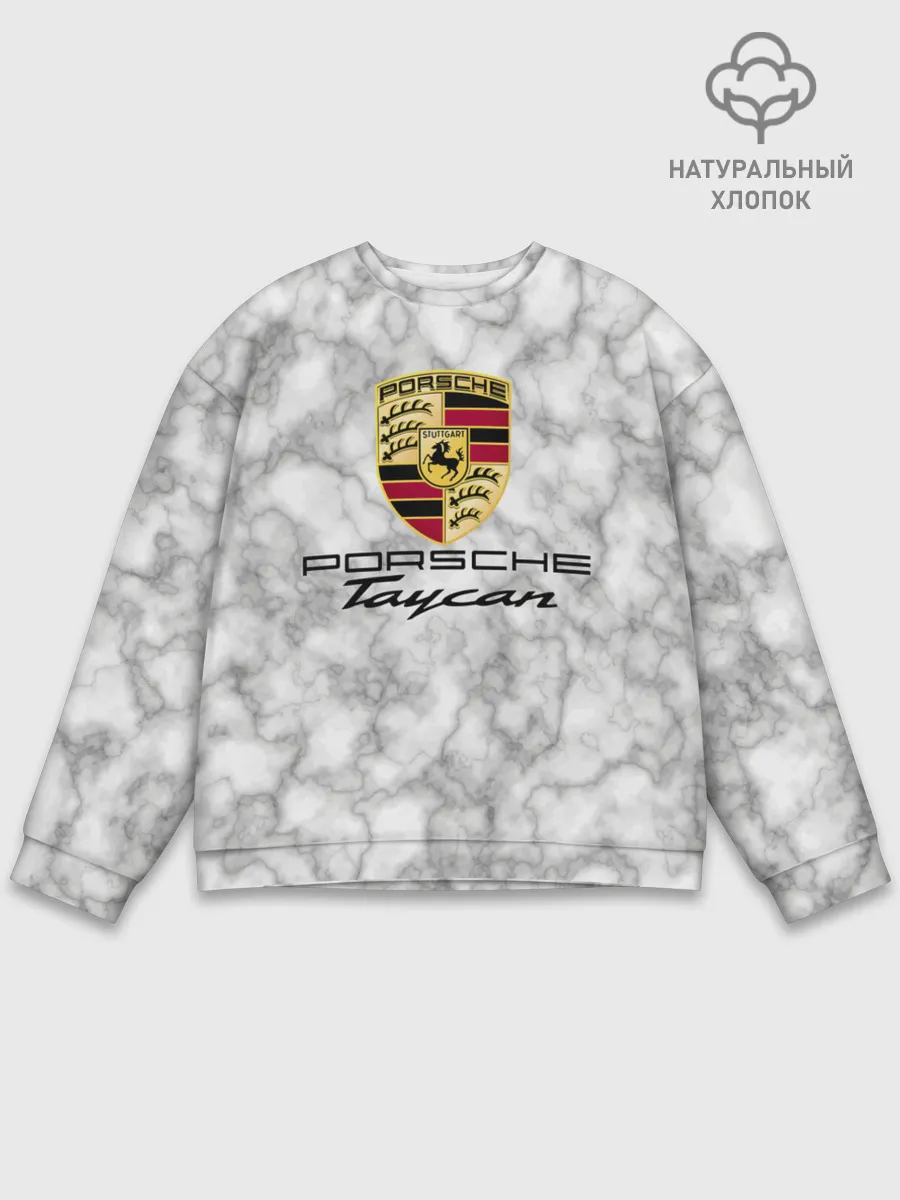Мужской свитшот базовый / [Porsche Taycan] - Как у Литвина