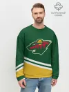 Мужской свитшот базовый / Minnesota Wild NHL
