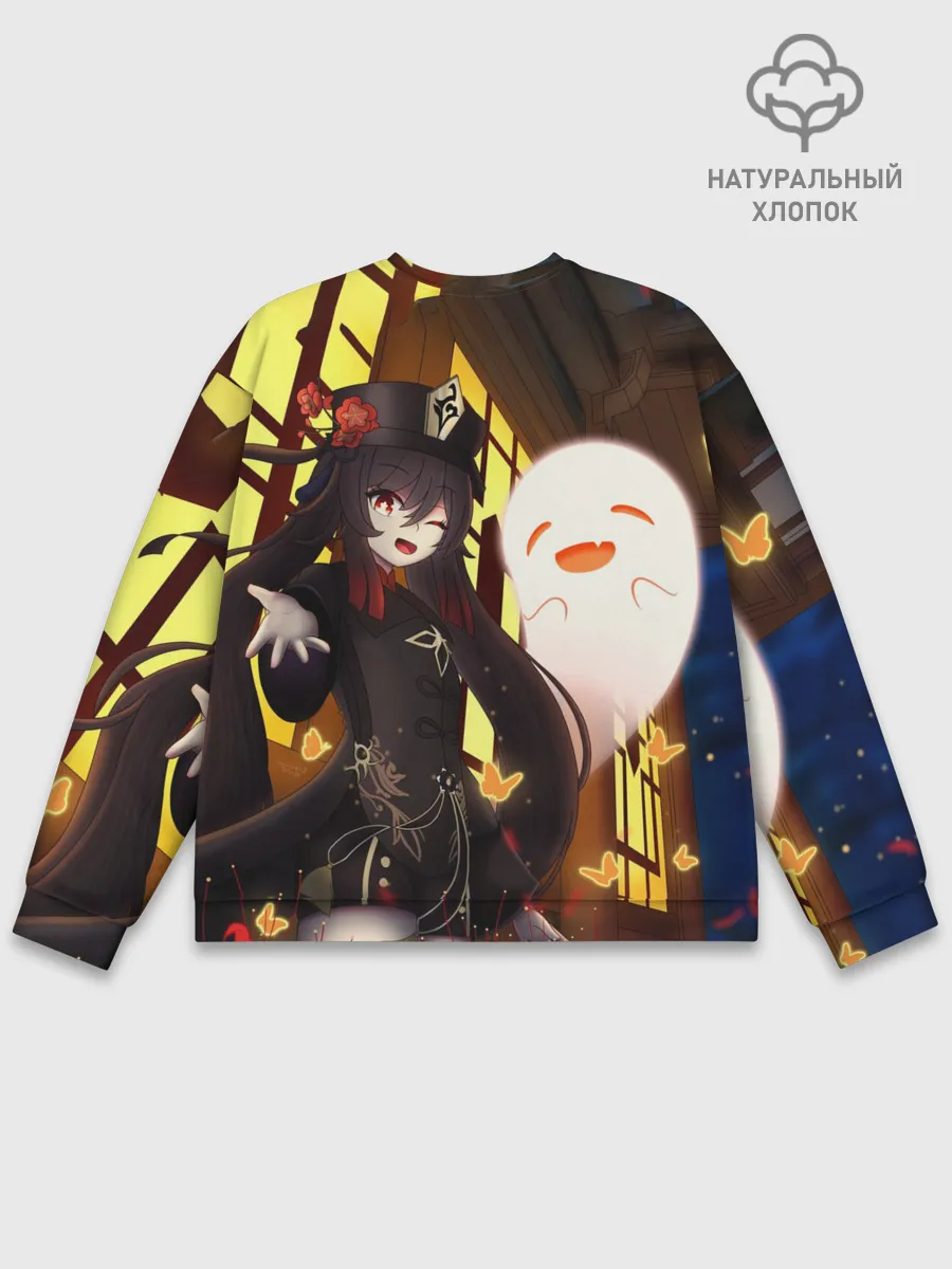 Мужской свитшот базовый / Ху Тао | Genshin Impact