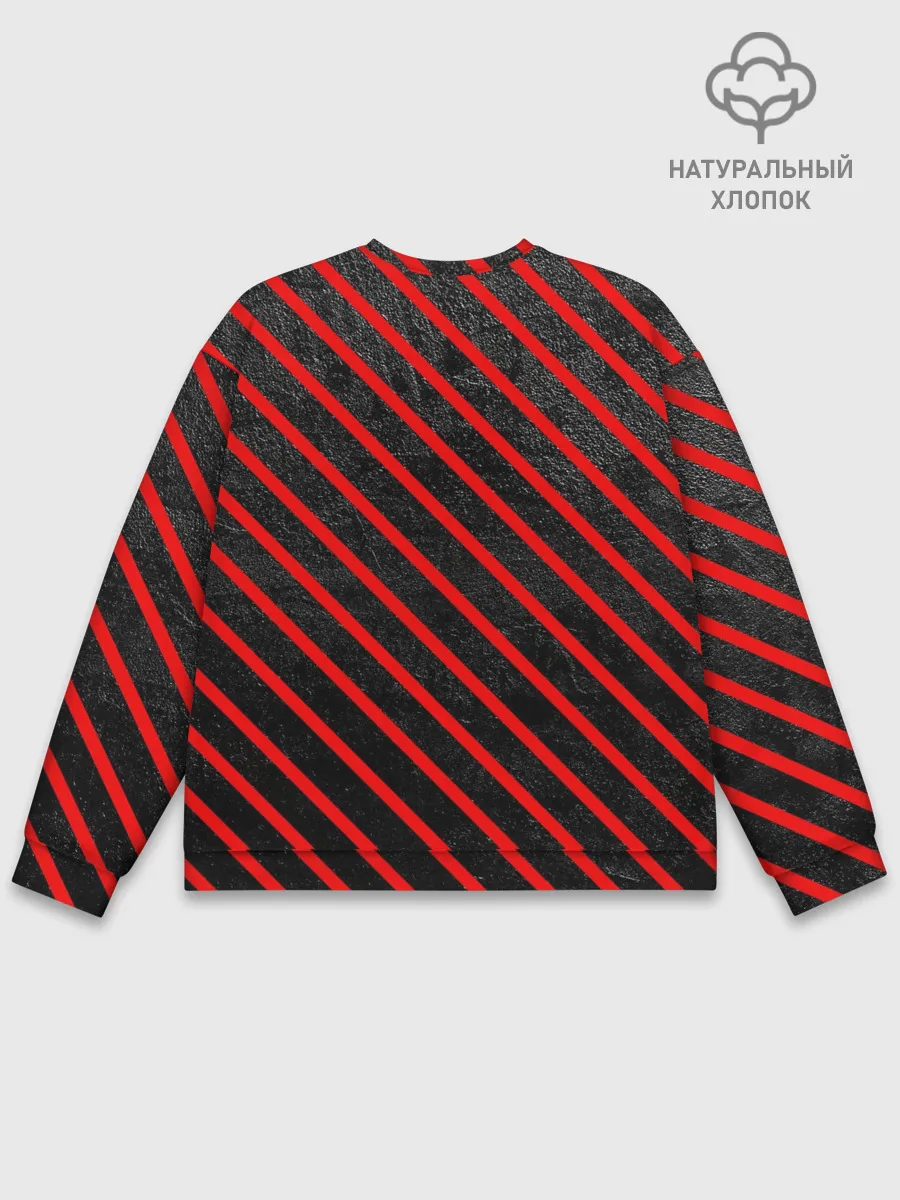 Мужской свитшот базовый / Медведь в форме