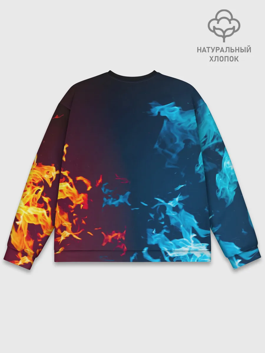 Мужской свитшот базовый / Diablo Fire Ice