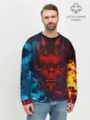 Мужской свитшот базовый / Diablo Fire Ice