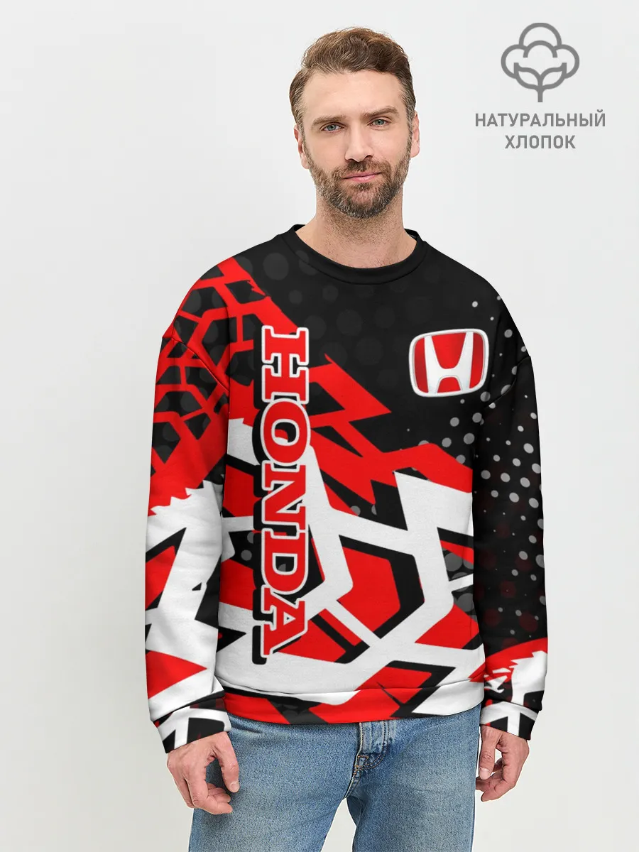 Мужской свитшот базовый / Honda