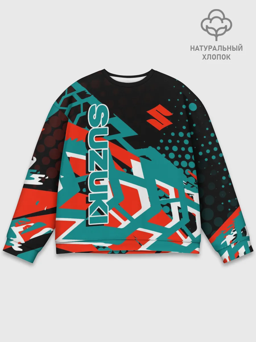 Мужской свитшот базовый / Suzuki