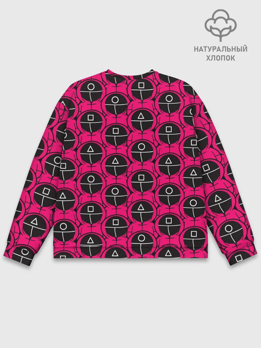 Мужской свитшот базовый / ИГРА В КАЛЬМАРА / ОХРАННИКИ