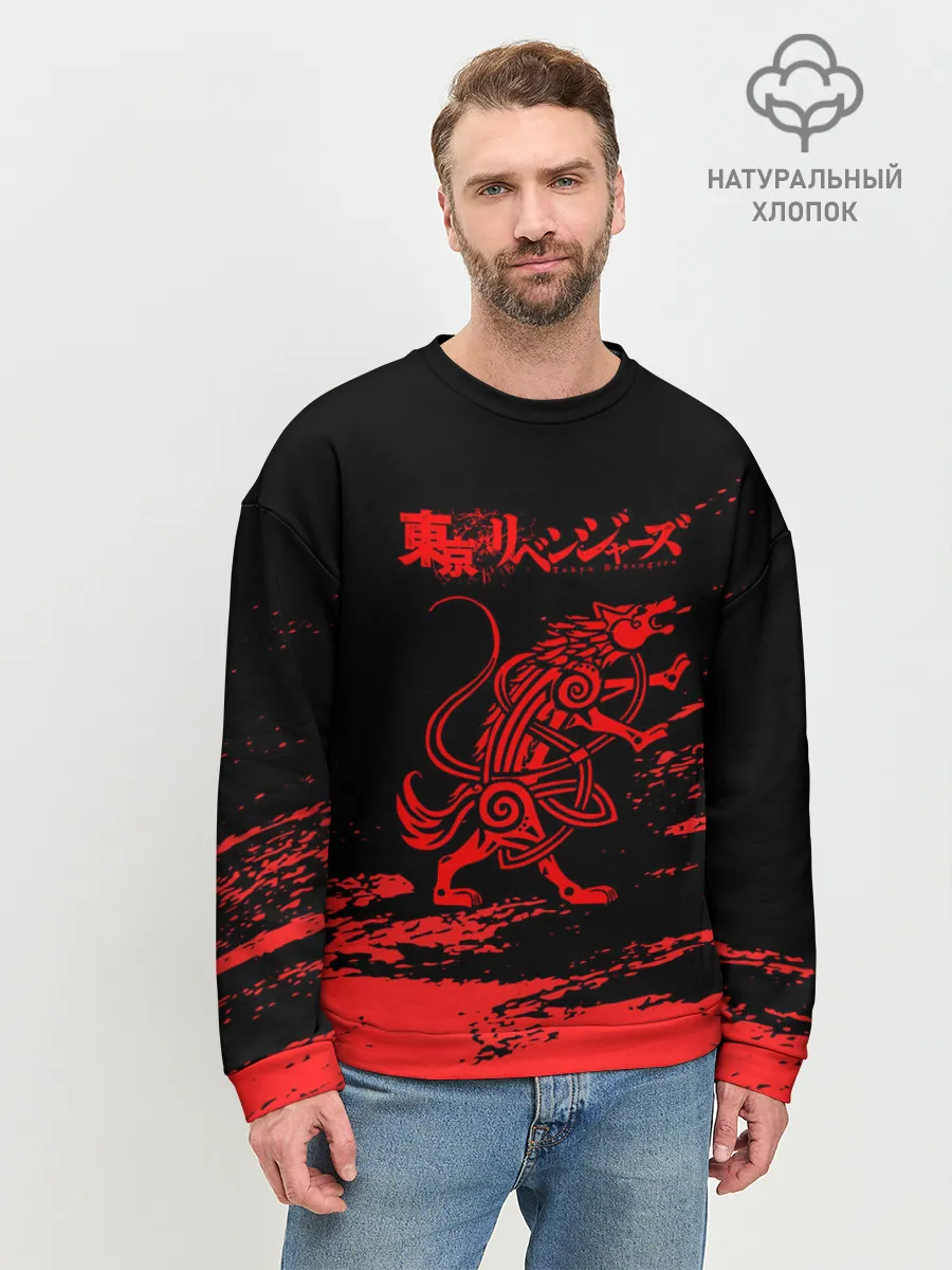 Мужской свитшот базовый / Токийские мстители: Вальгалла.
