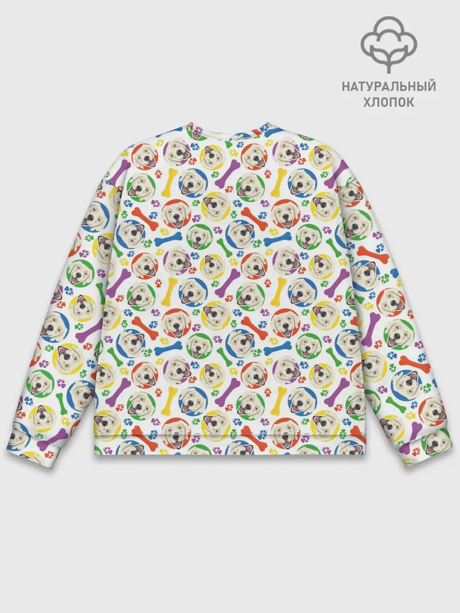 Мужской свитшот базовый / Золотистый Ретривер