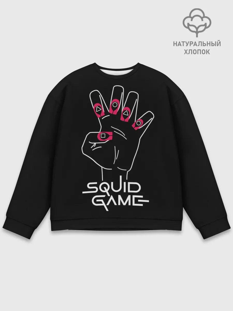 Мужской свитшот базовый / Hand of player 001