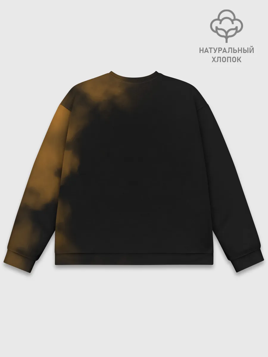 Мужской свитшот базовый / Стальной Генос One Punch-Man