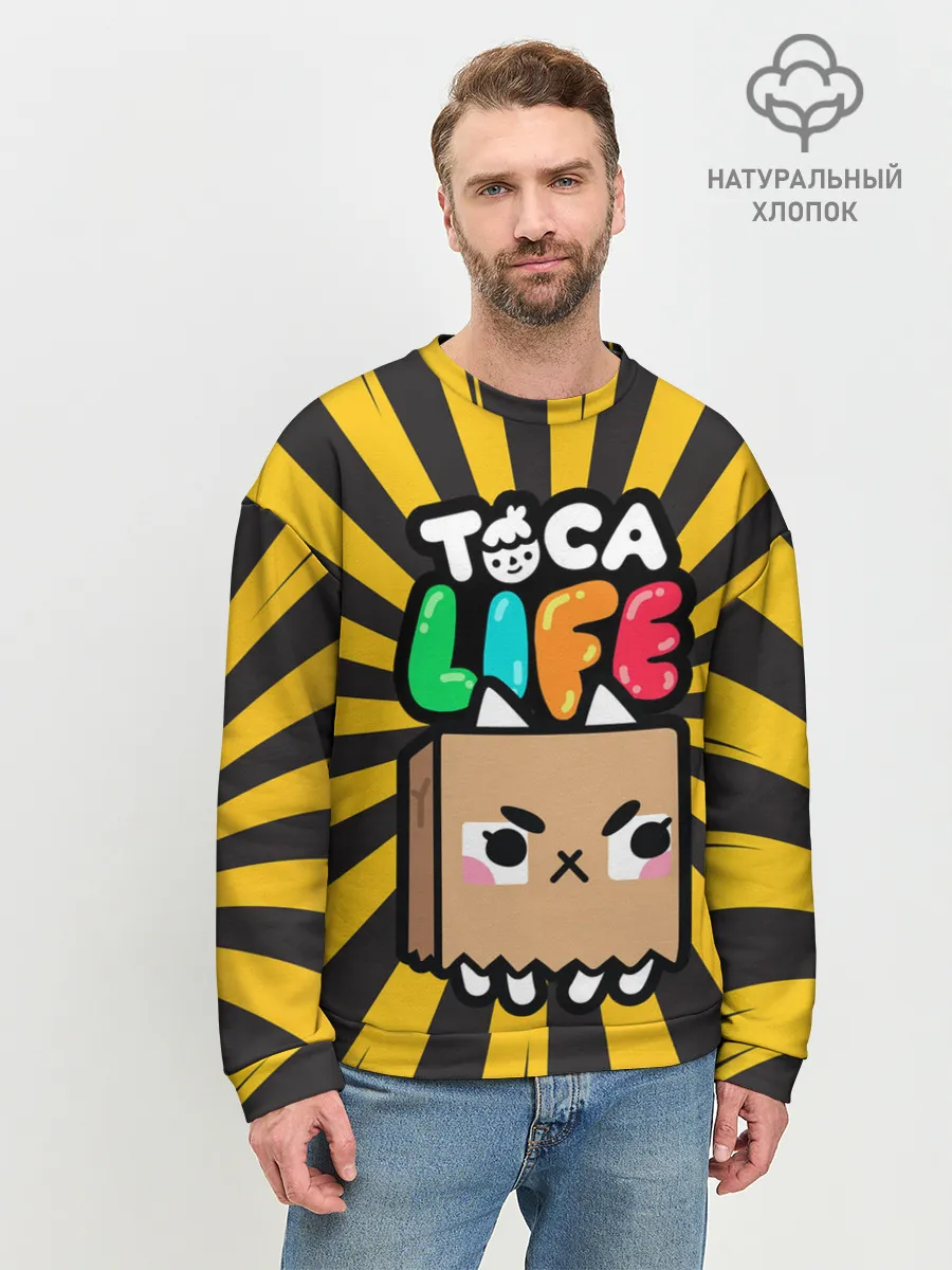 Мужской свитшот базовый / Крокет | Toca Boca