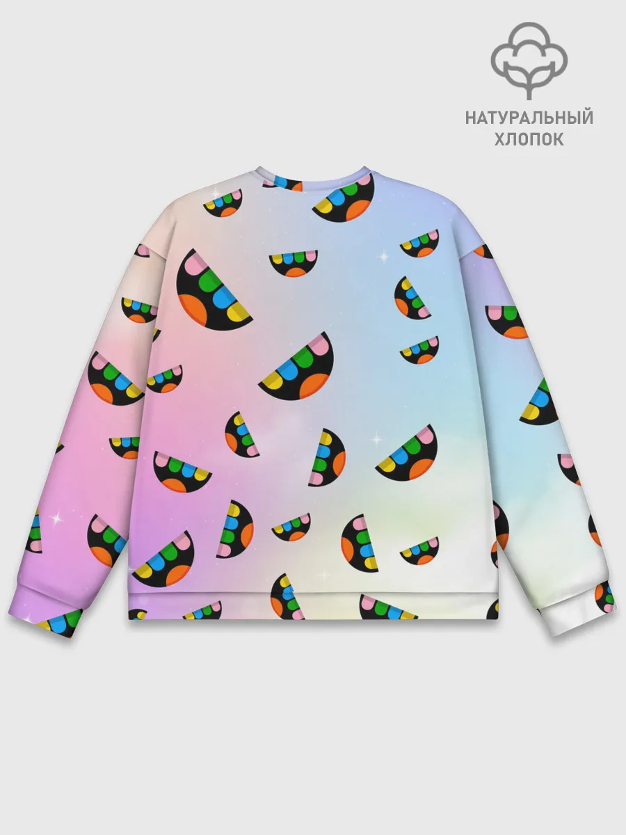 Мужской свитшот базовый / ТОКА БОКА ЛОГОТИП