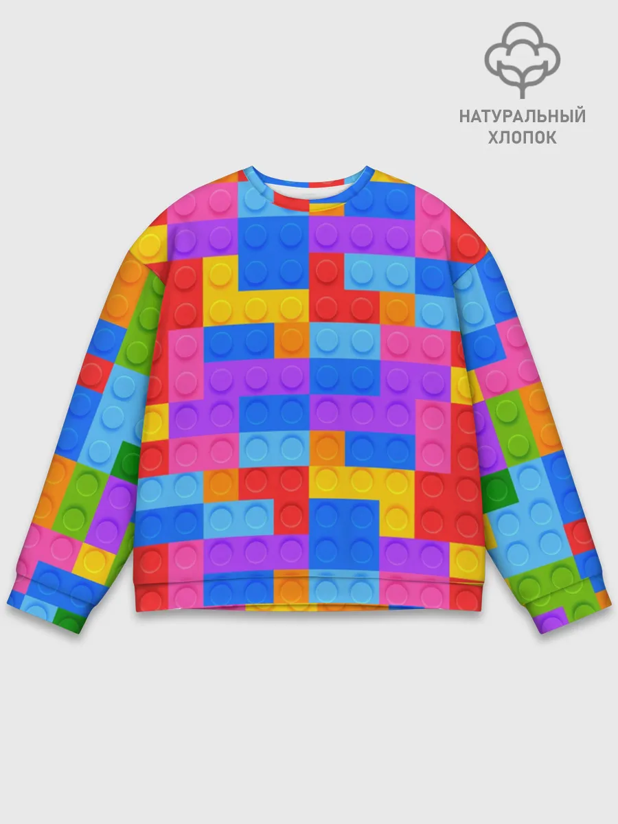 Мужской свитшот базовый / Лего-го