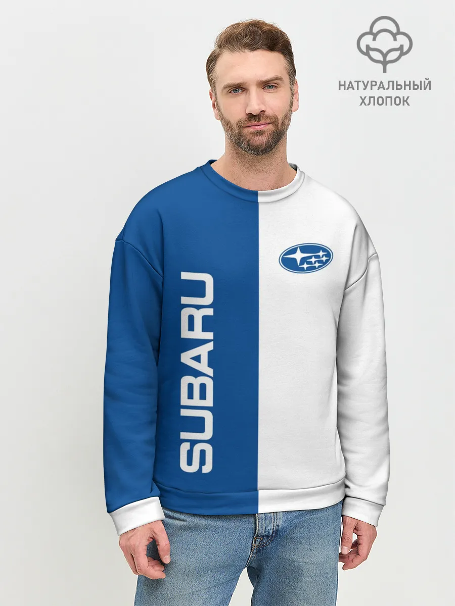 Мужской свитшот базовый / Subaru, sport