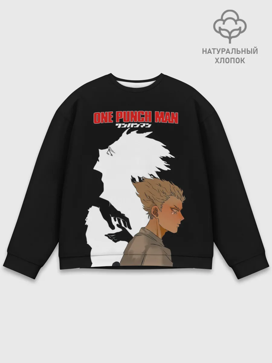 Мужской свитшот базовый / Слеза Гароу One Punch-Man