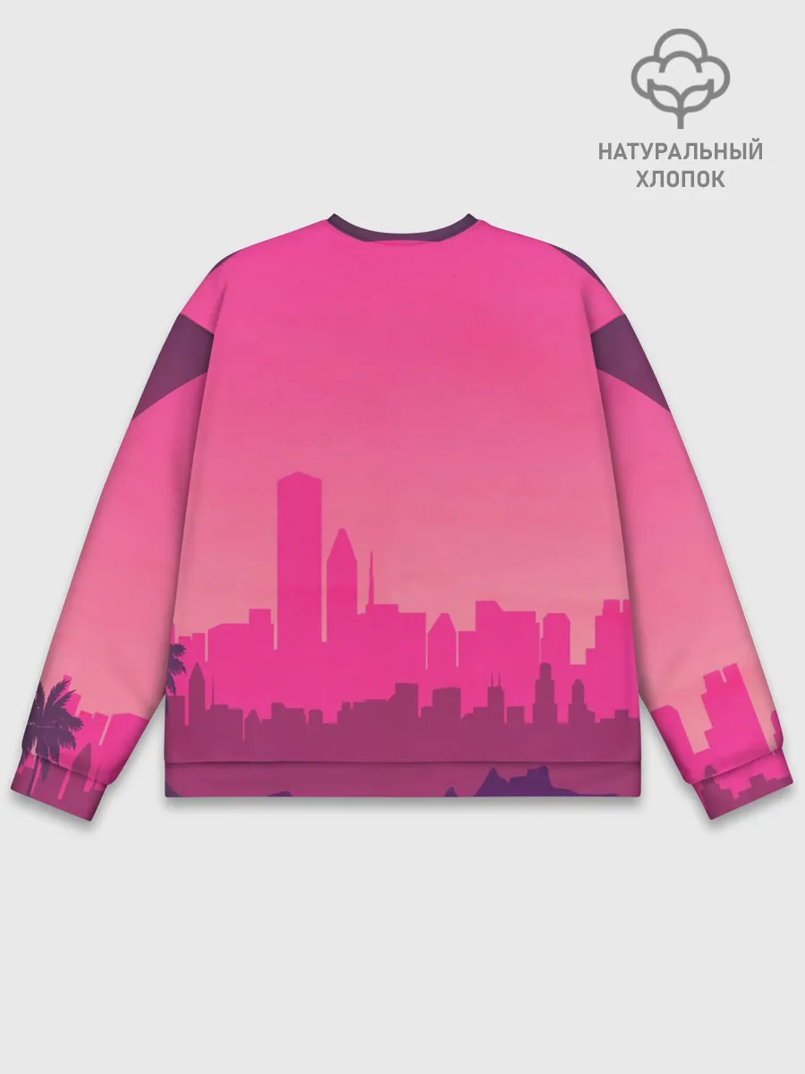 Мужской свитшот базовый / CyberMiami