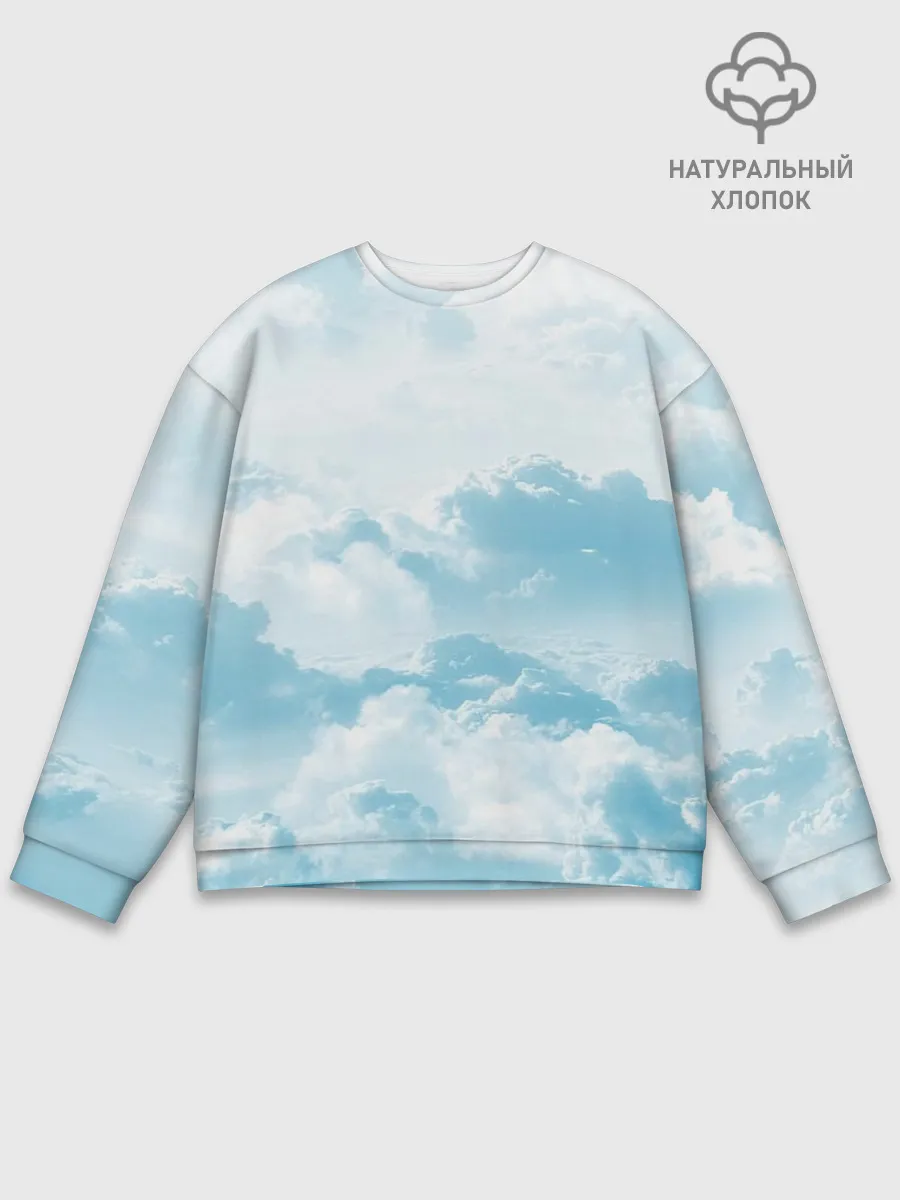 Мужской свитшот базовый / Плотные облака