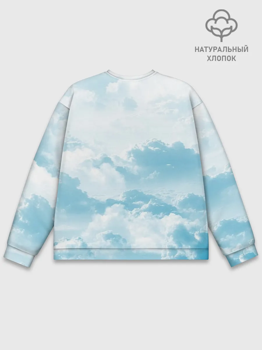 Мужской свитшот базовый / Плотные облака