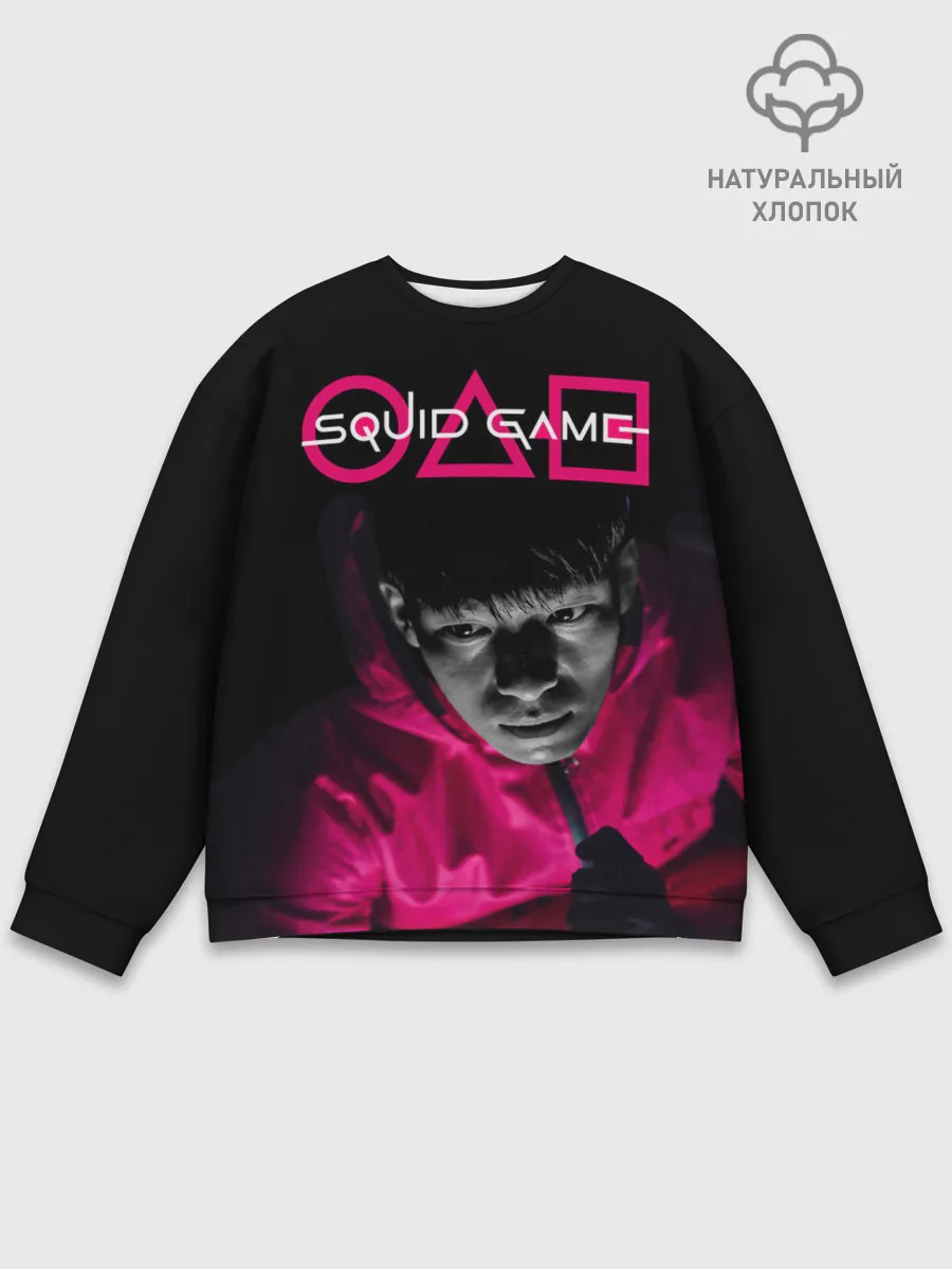 Мужской свитшот базовый / Squid game: police officer
