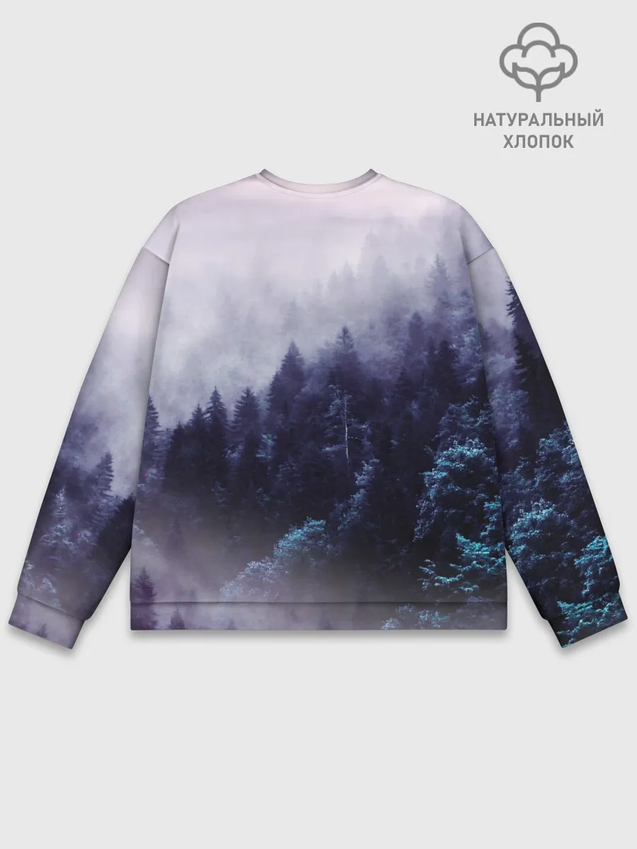 Мужской свитшот базовый / ЛЕСНОЙ ТУМАН