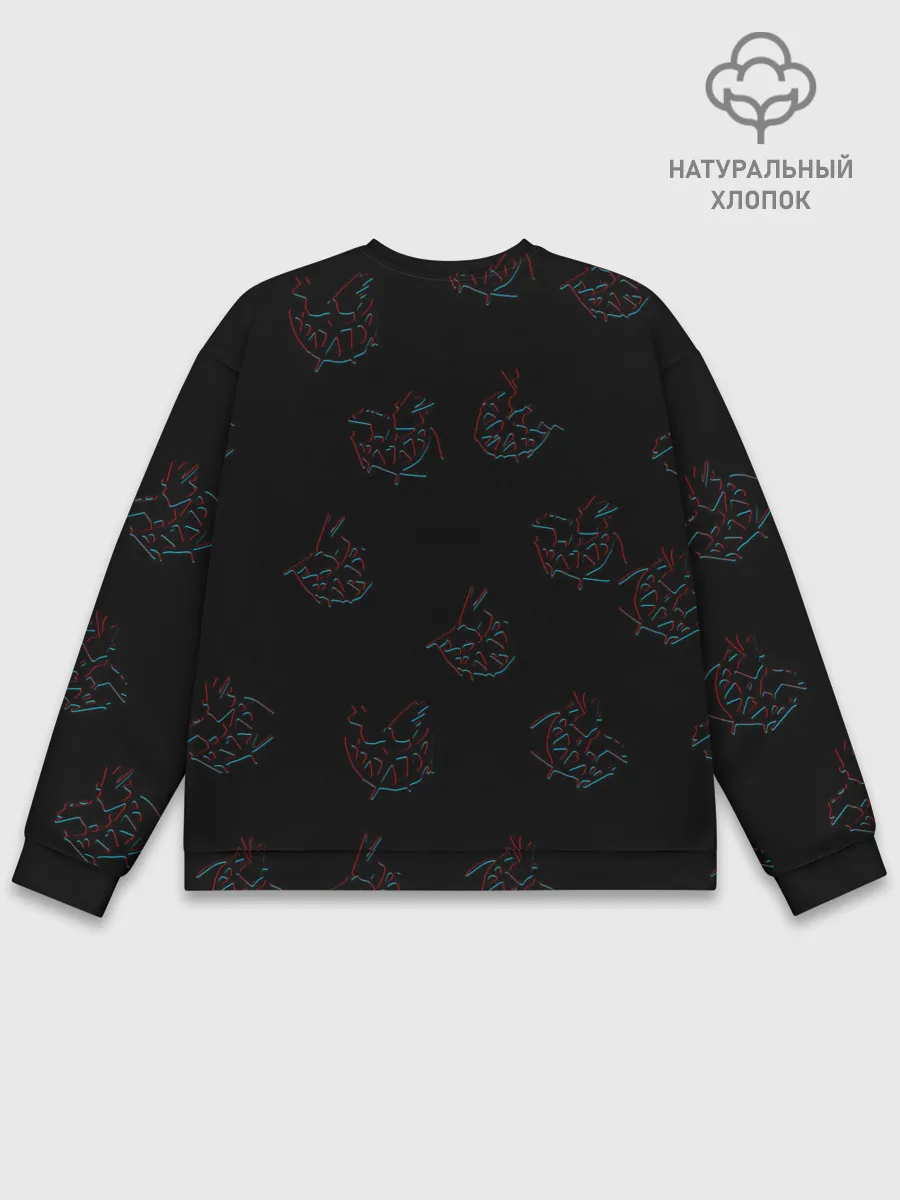 Мужской свитшот базовый / pyrokinesis | пирокинезис
