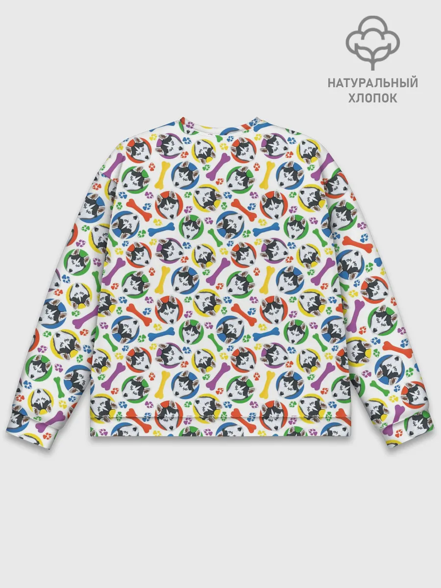 Мужской свитшот базовый / Хаски