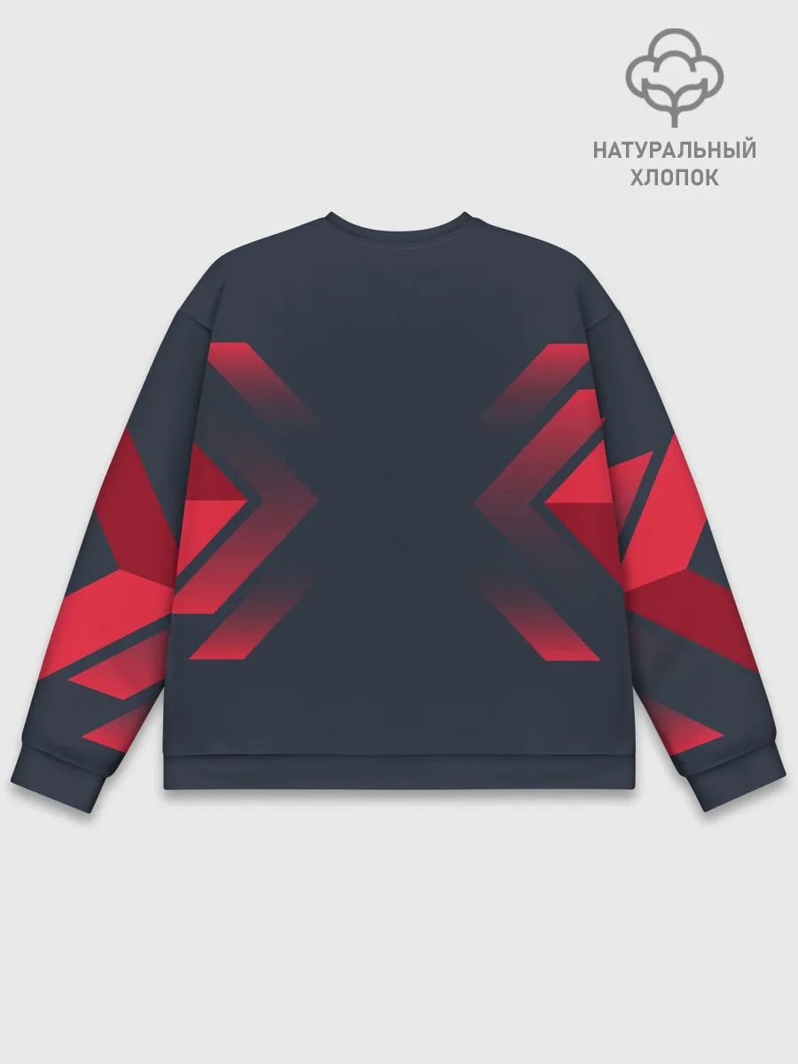 Мужской свитшот базовый / Игра в Кальмара мульт ART