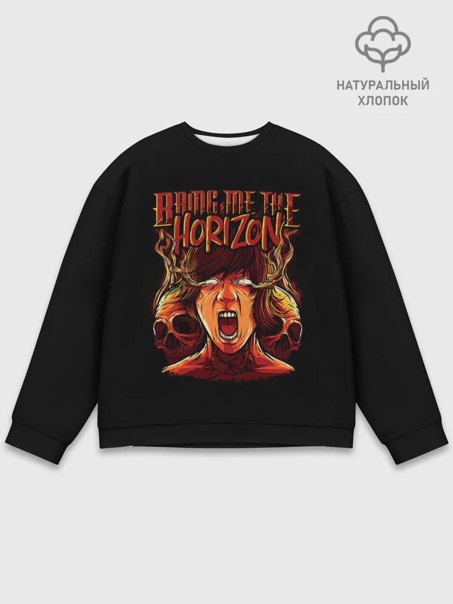 Мужской свитшот базовый / BMTH | BRING ME THE HORIZON