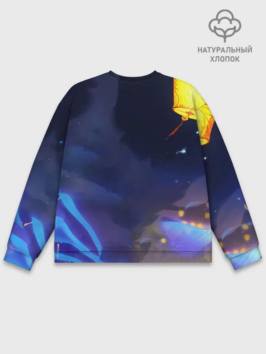 Мужской свитшот базовый / Сяо, Genshin Impact