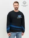 Мужской свитшот базовый / Subaru, sport style