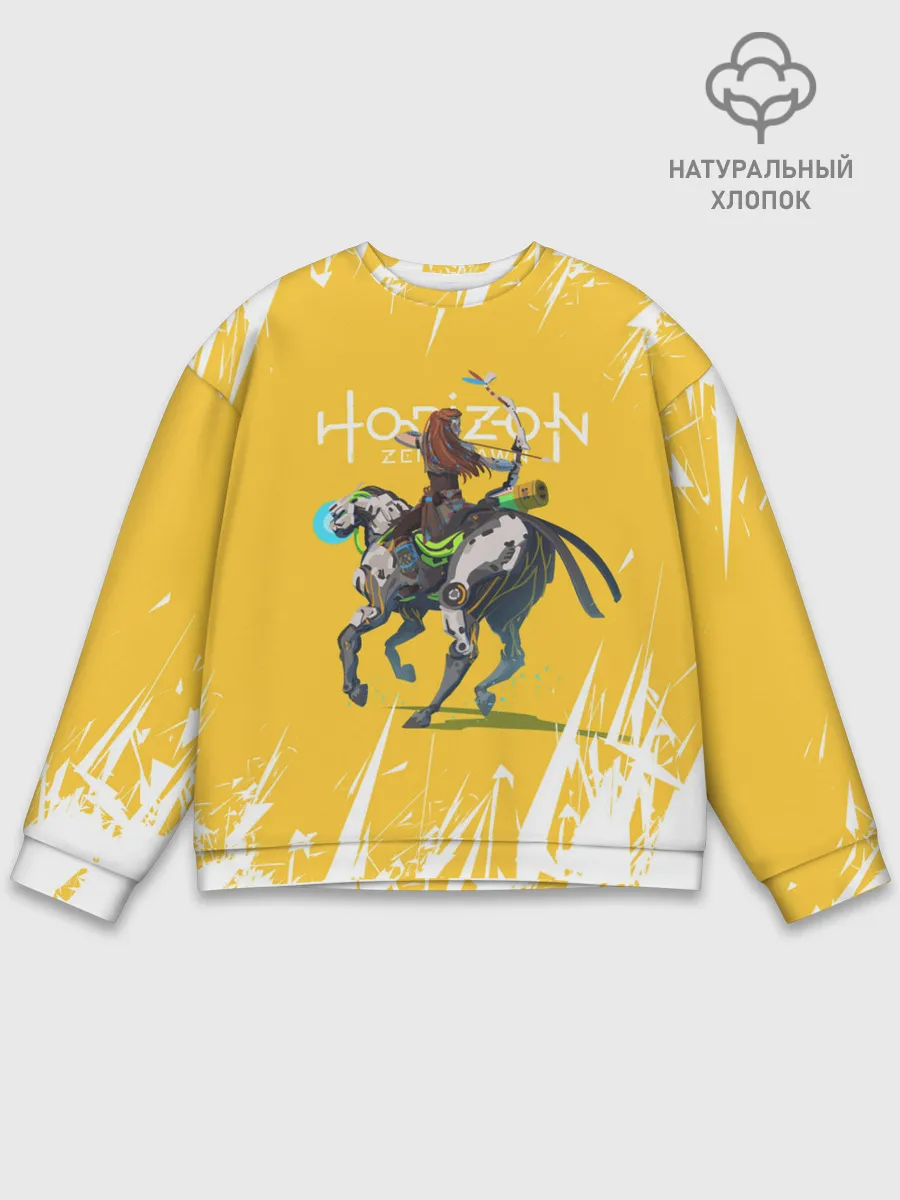 Мужской свитшот базовый / HORIZON ZERO DAWN | ALOY
