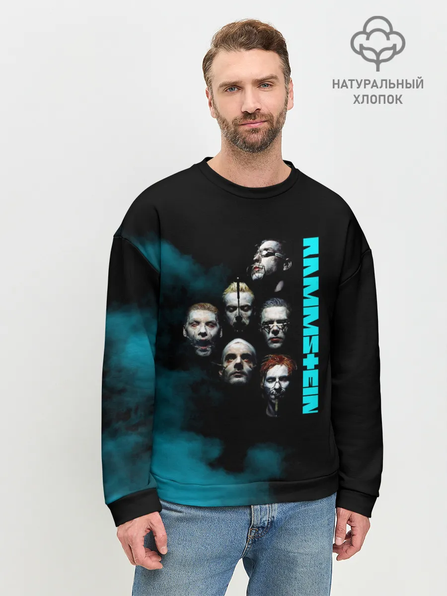 Мужской свитшот базовый / Группа Rammstein
