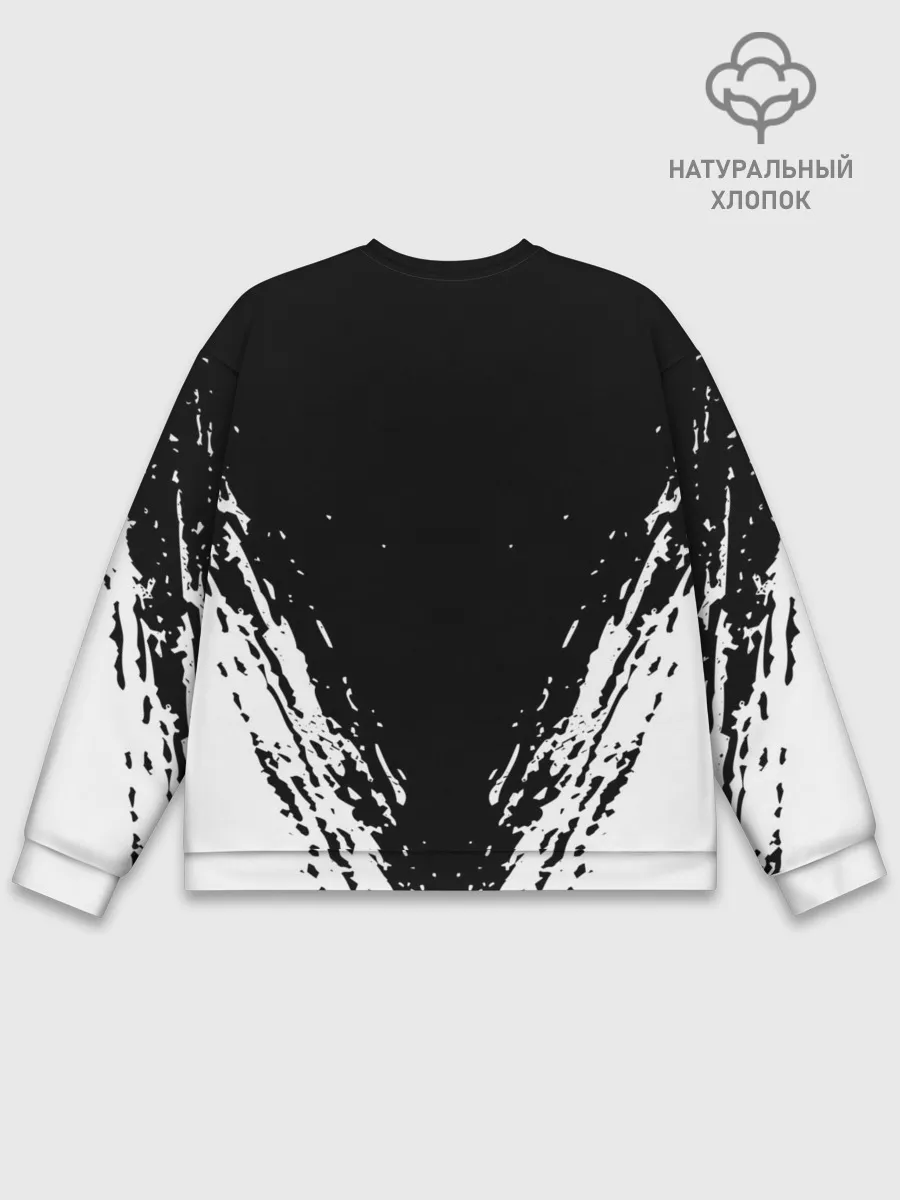 Мужской свитшот базовый / Мяуталлика / Meowtallica.