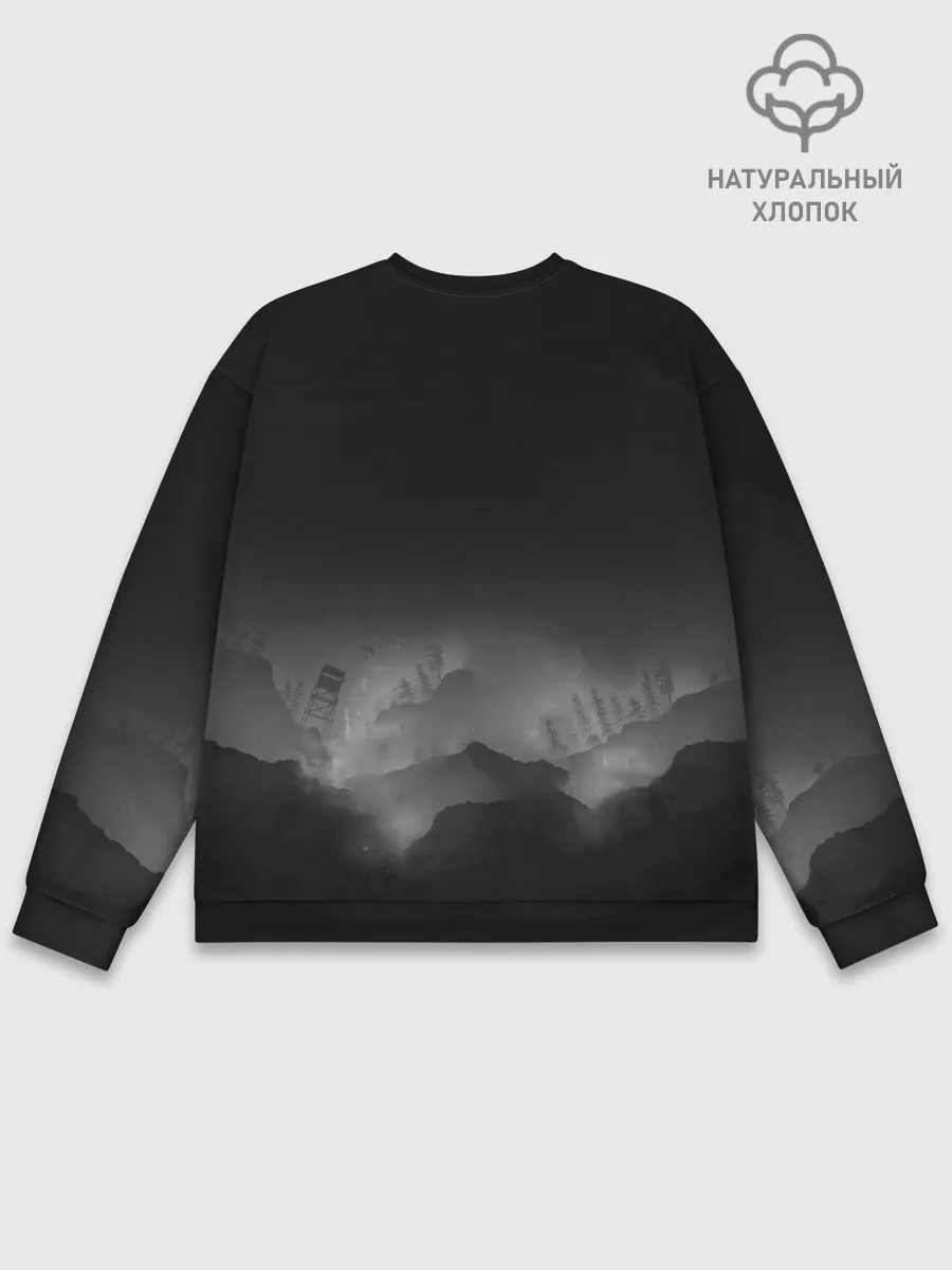 Мужской свитшот базовый / Работяга из Раста