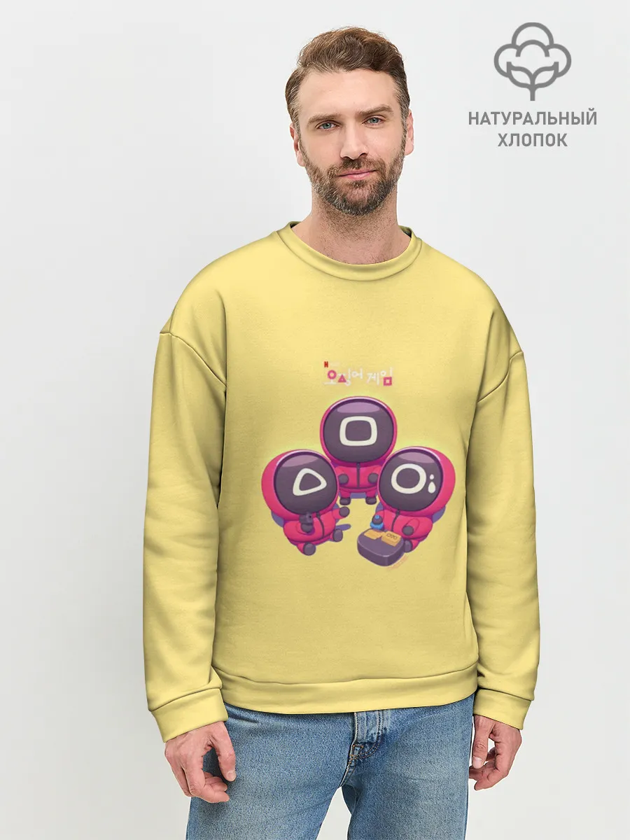 Мужской свитшот базовый / Chibi Red Soldier