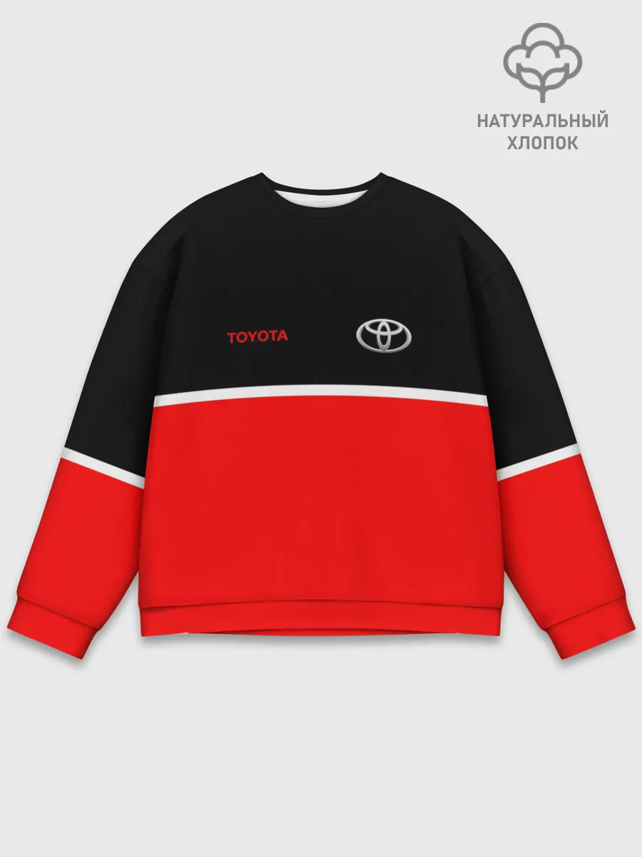 Мужской свитшот базовый / Toyota | Два цвета