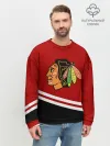 Мужской свитшот базовый / Chicago Blackhawks, NHL