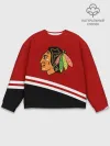 Мужской свитшот базовый / Chicago Blackhawks, NHL
