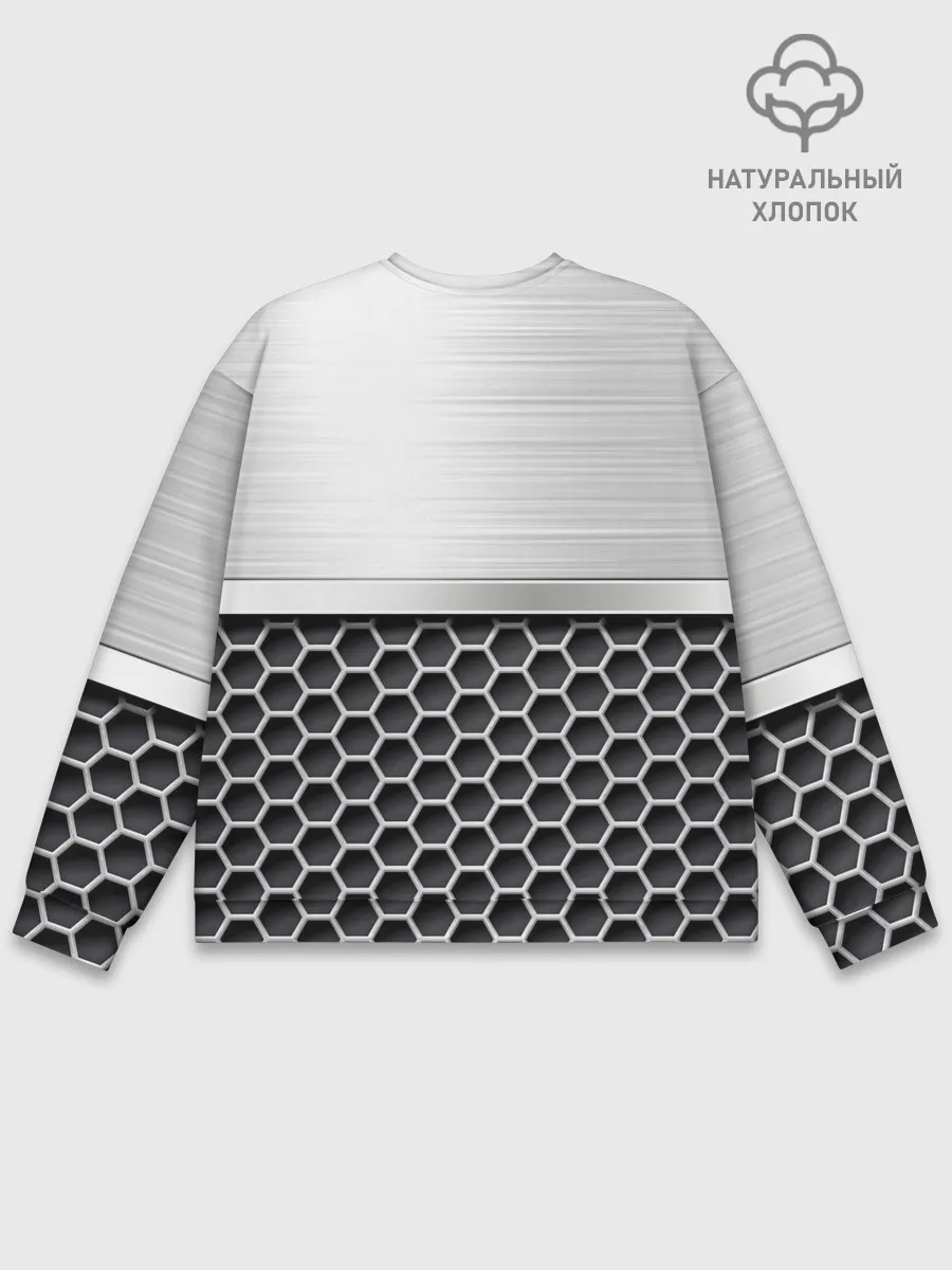 Мужской свитшот базовый / Toyota | Стальная решетка